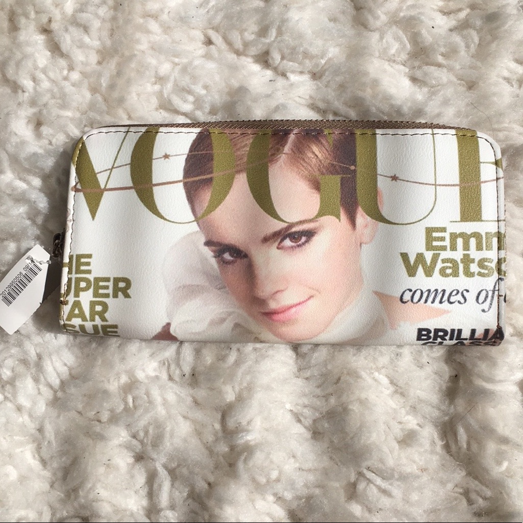 Nwt Vogue Emma Watson Clutch Bag